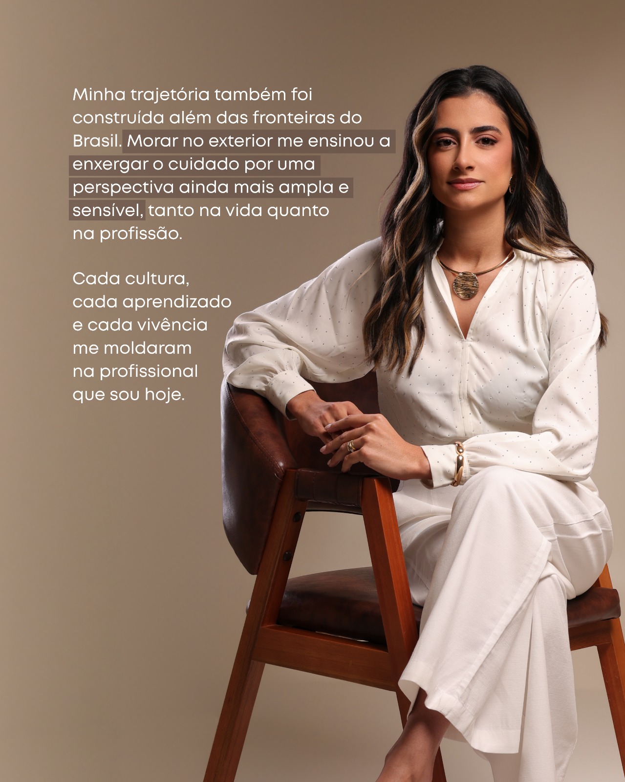 Trajetória da Dra. Rafaela Cayres construída também fora do Brasil